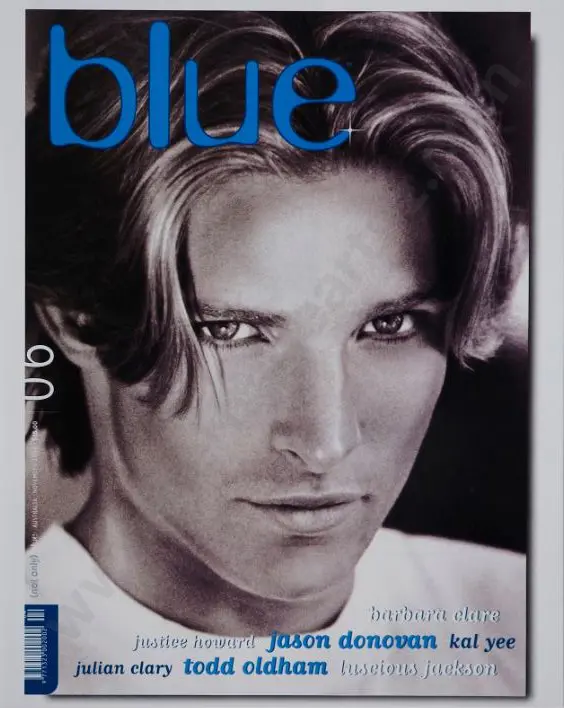 UNKNOWN - BLUE Magazine Cover (Australia), November 1996 Image 1++