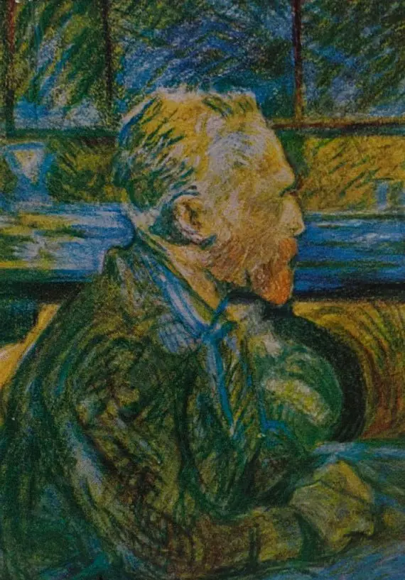 TOULOUSE-LAUTREC, Henri de (1864-1901) - Portrait of Van Gogh, 1887 Image 1++