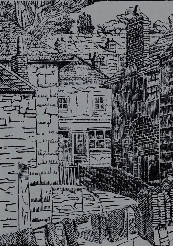 GINNER, Charles (1878-1952) - A Cornish Village, 1921 Image 1++