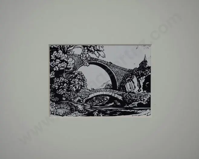 ROOKE, Noel (1881-1953) - The Two Bridges, 1914 Image 1++