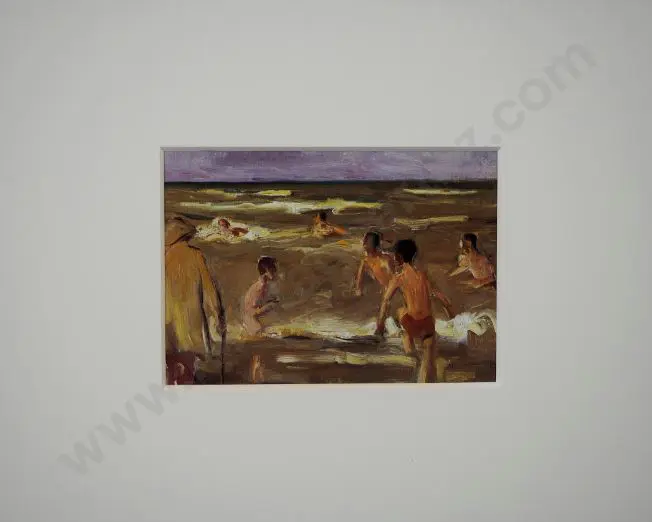 LIEBERMANN, Max (1847-1935) - Bathers on the Beach, 1897 Image 1++