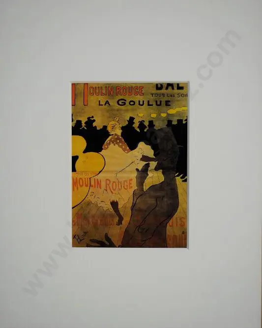 TOULOUSE-LAUTREC, Henri de (1864-1901) - Moulin Rouge, 1891 Image 1++
