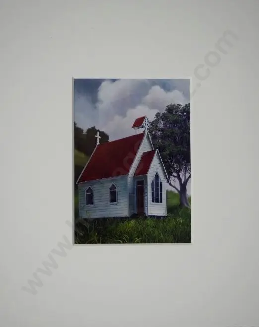 SIDDELL, Sir Peter (1935-2011) - Red Roof Church, 1971 Image 1++