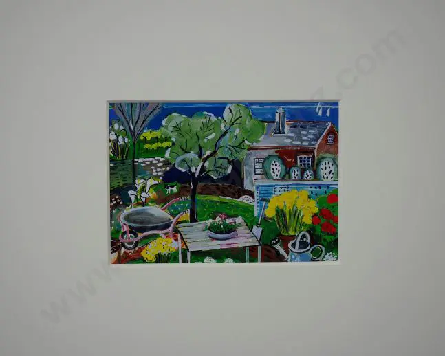 ROBERTS, Glenda (1939-2014) - Painting Day at Otaki, 2003 Image 1++