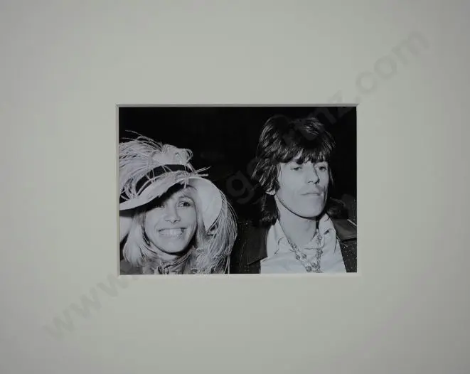 UNKNOWN Photographer - Rolling Stones - Keith Richards with Anita Pallenberg, 1969 Image 1++