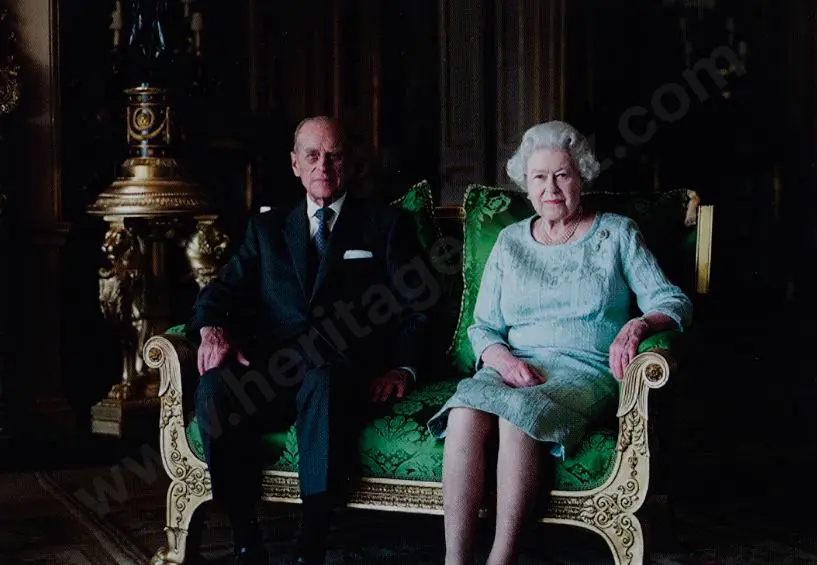 STRUTH, Thomas (1954-) - Queen Elizabeth & Duke of Edinburgh at Windsor Castle, 2011 Image 1++