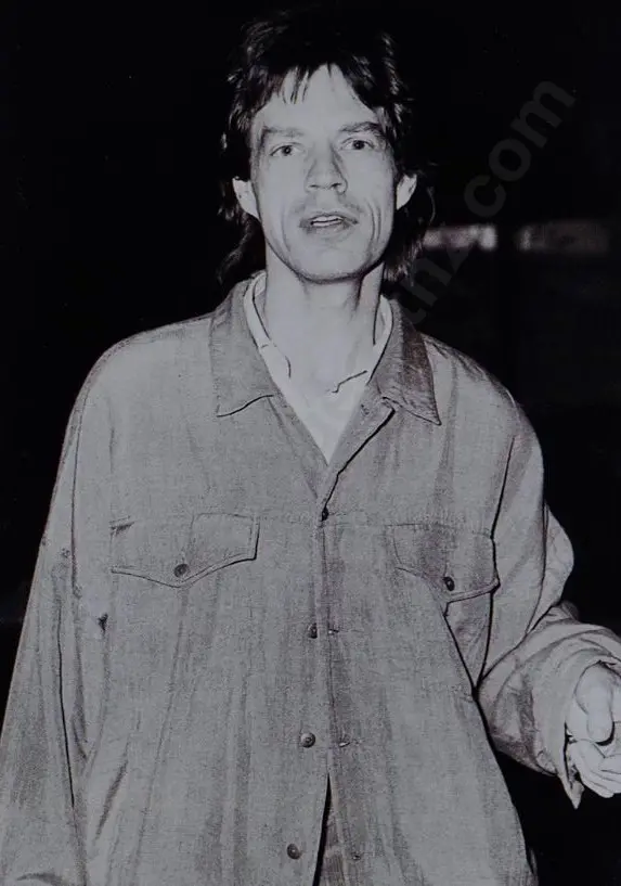 UNKNOWN - Mick Jagger in New York, April 1987 Image 1++