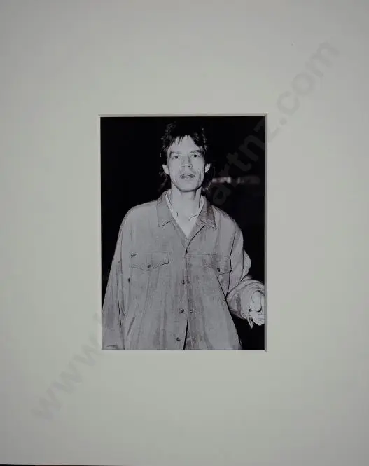 UNKNOWN - Mick Jagger in New York, April 1987 Image 1++
