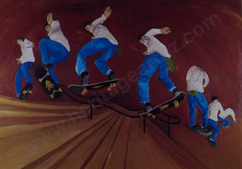 CARGILL, Julia - Skater in Motion, 2002 Image 1++