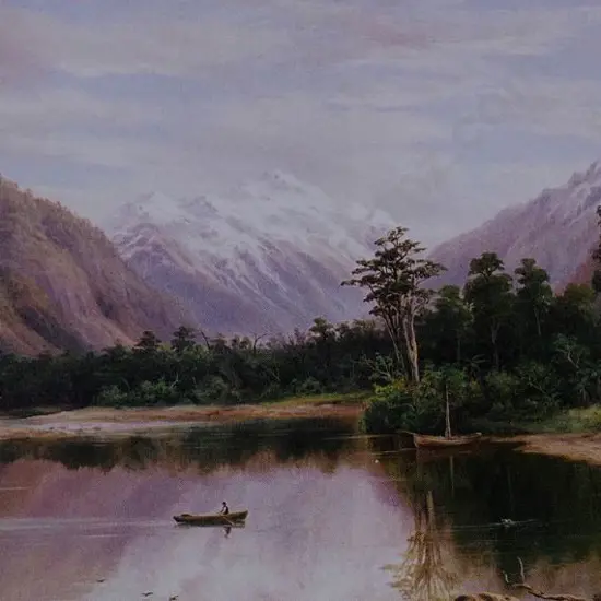 BAKER, William George (1864-1929) - North Fiord, Lake Ta Anau