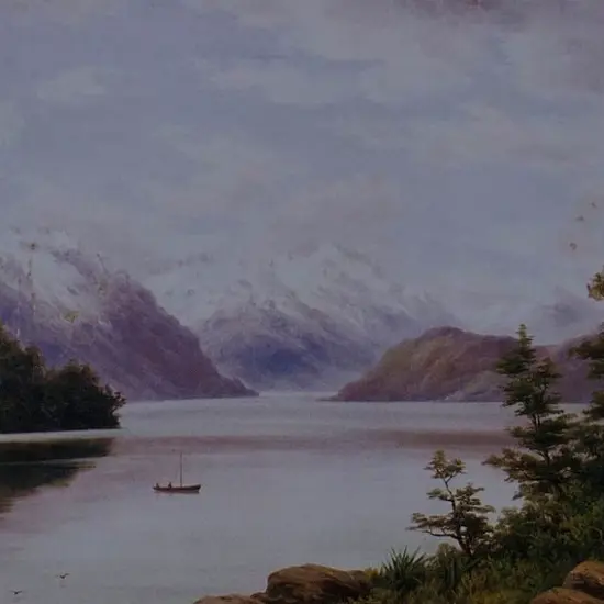 BAKER, William George (1864-1929) - Lake Manapouri