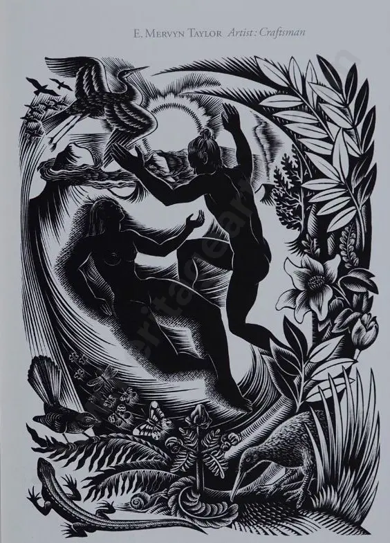 TAYLOR, E. Mervyn (1906-1964) - Tane the Creator Image 1++