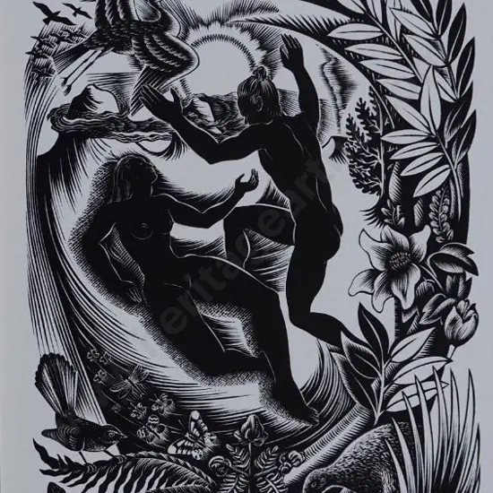 TAYLOR, E. Mervyn (1906-1964) - Tane the Creator