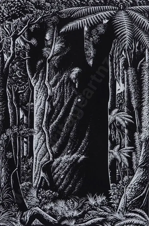 TAYLOR, E. Mervyn (1906-1964) - Giant Kauri Image 1++