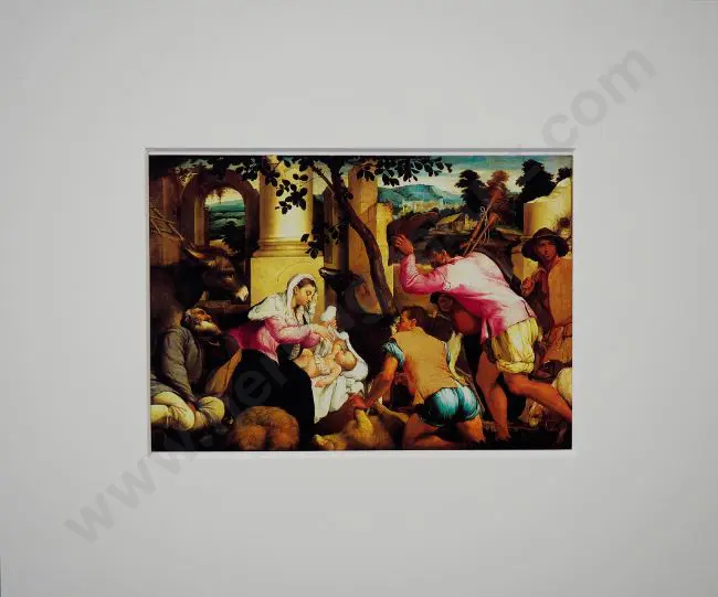 BASSANO, Jacopo (1510-1582) - The Adoration of the Shepherds, 1546 Image 1++