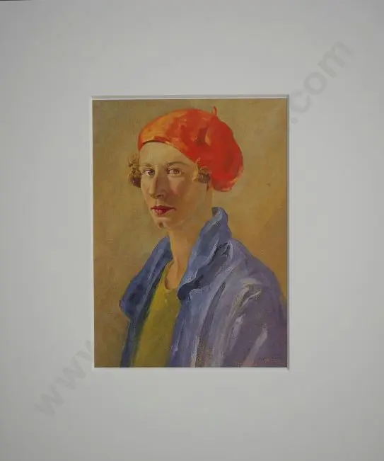 ANGUS, Rita (1908-1970) - Self Portrait, 1929 Image 1++