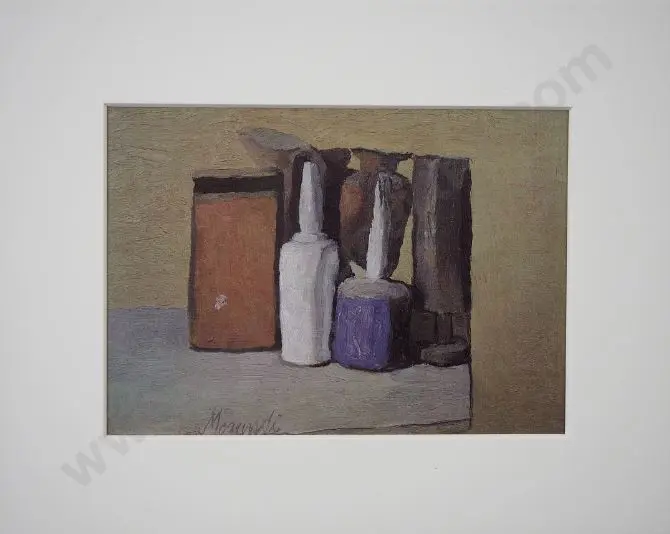 MORANDI, Giorgio (1890-1964) - Natura Morta, 1949 Image 1++