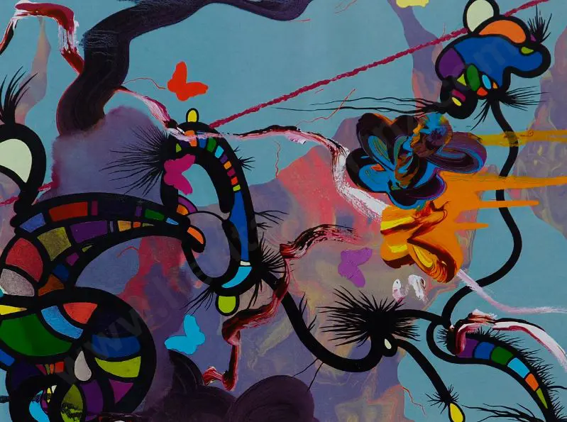 RAE, Fiona (1953-) - Pleasantly Happy, 2007 Image 1++