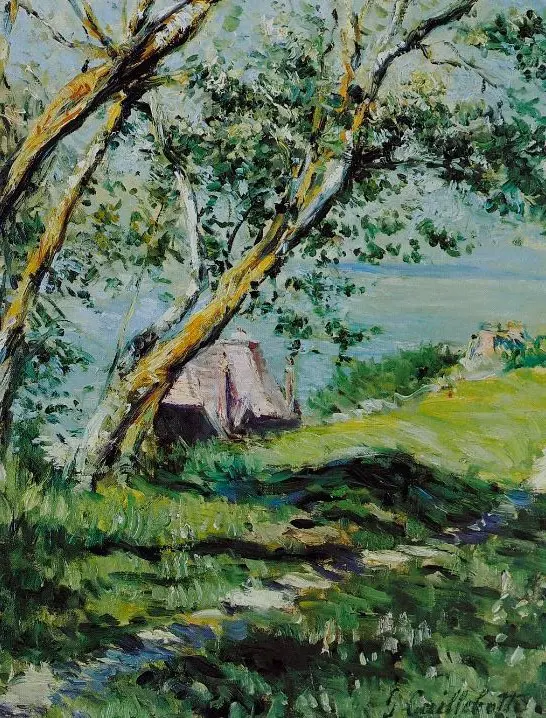 CAILLEBOTTE, Gustave (1848-1894) - Maisons au Bord de L'eau Image 1++