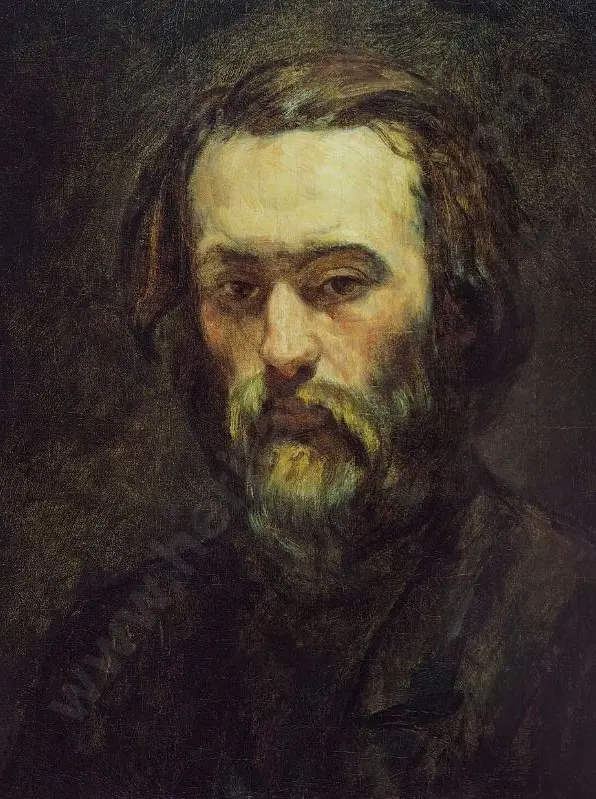 CEZANNE, Paul (1839-1906) - Portrait d'Homme, c.1862 Image 1++