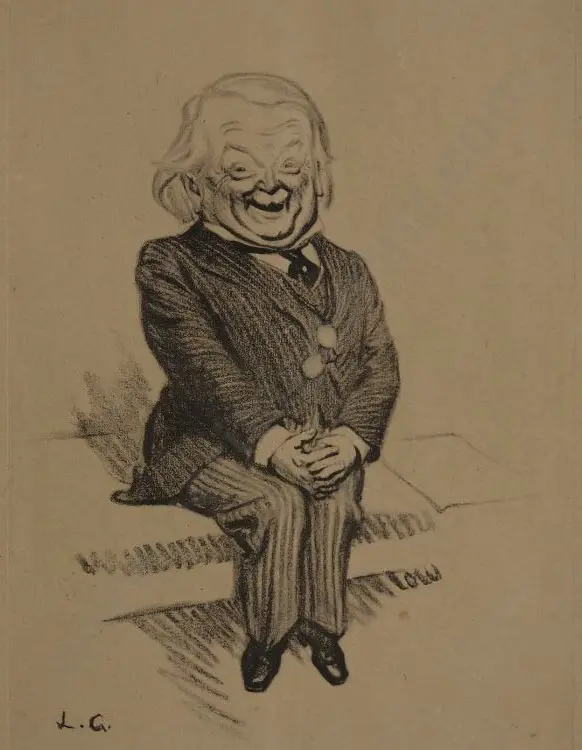 LOW, Sir David (1891-1963) - Lloyd George, British Prime Minister 1916-1922 Image 1++