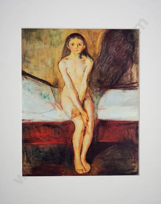 MUNCH, Edvard (1863-1944) - Puberty, 1894 Image 1++