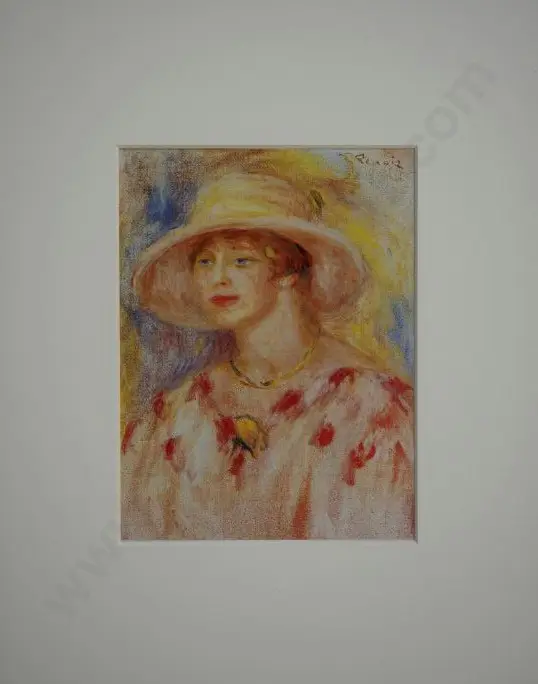 RENOIR, Pierre Auguste (1841-1919) - Portrait de Lydia, 1917 Image 1++