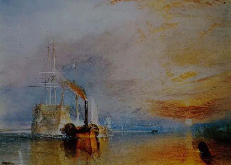TURNER, Joseph Mallord William (1775-1851) - The Fighting Temeraire, 1838 Image 1++