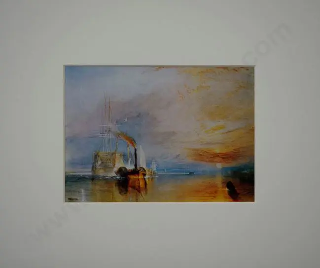 TURNER, Joseph Mallord William (1775-1851) - The Fighting Temeraire, 1838 Image 1++