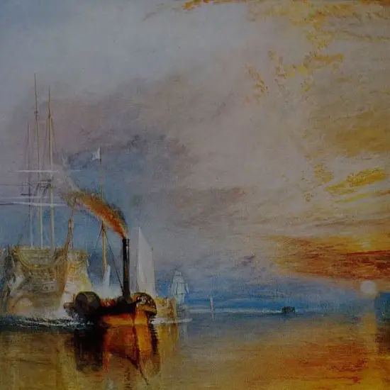 TURNER, Joseph Mallord William (1775-1851) - The Fighting Temeraire, 1838