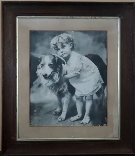 UNKNOWN - Child with Dog Image 1++