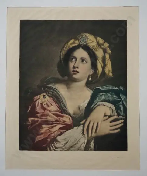 STROMBERG, Frank - Woman wearing Turban with Jewel Image 1++