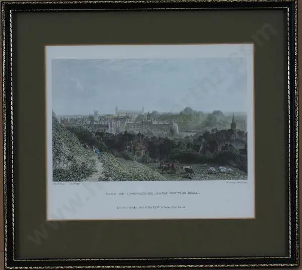 McKENZIE, F - View of Cambridge from Castle Hill, 1841 Image 1++
