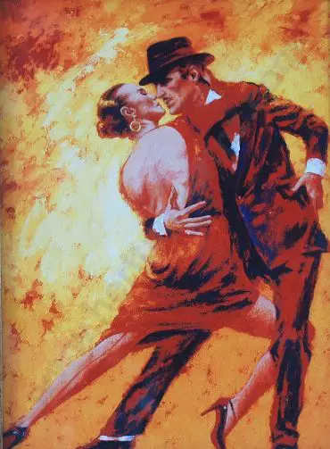 UNKNOWN - Tango Dancers Image 1++
