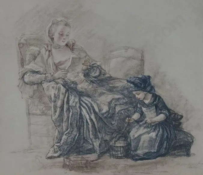 UNKNOWN - Mother & Daughter Image 1++