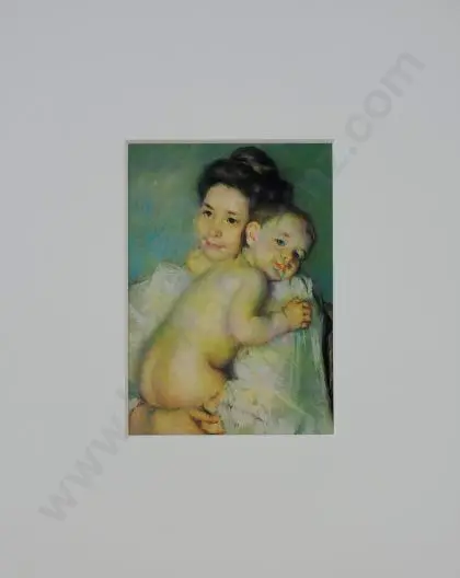 CASSATT, Mary (1844-1926) - The Young Mother, 1900 Image 1++