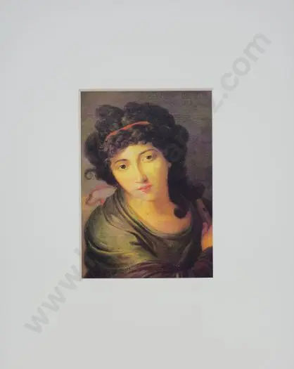 KAUFMANN, Angelica (1741-1807) - Portrait of a Lady as The Muse Enterpe Image 1++