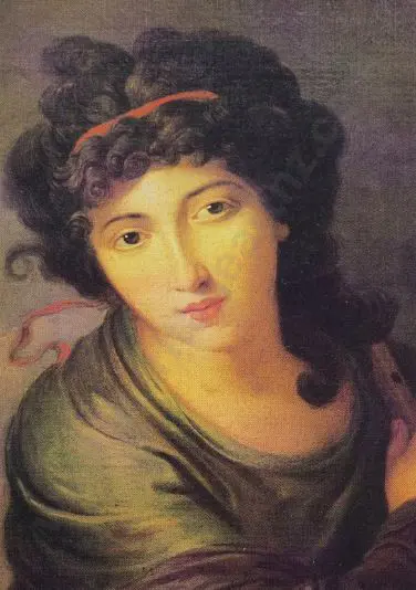KAUFMANN, Angelica (1741-1807) - Portrait of a Lady as The Muse Enterpe Image 1++