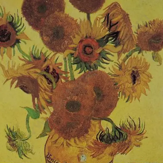 VAN GOGH, Vincent (1853-1890) - Sunflowers