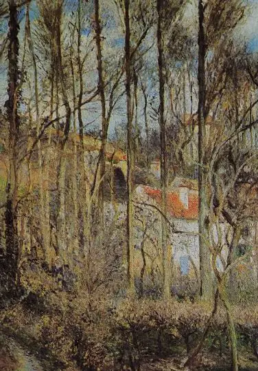 PISSARRO, Camille (1830-1903) - The Cote des Boeufs at L’Hermitage Image 1++