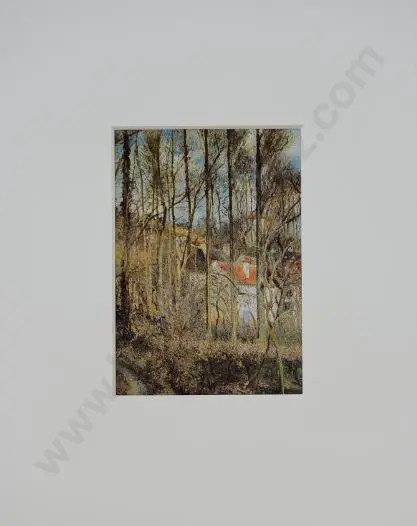 PISSARRO, Camille (1830-1903) - The Cote des Boeufs at L’Hermitage Image 1++