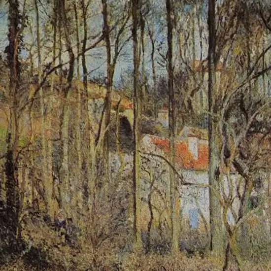 PISSARRO, Camille (1830-1903) - The Cote des Boeufs at L’Hermitage