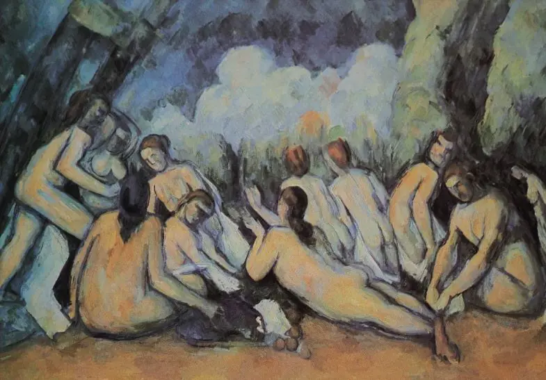 CEZANNE, Paul (1839-1906) - Les Grandes Baigneuses Image 1++