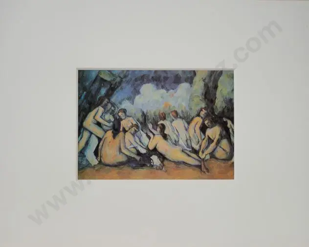 CEZANNE, Paul (1839-1906) - Les Grandes Baigneuses Image 1++