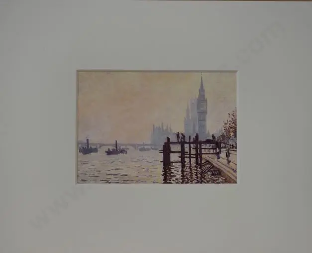 MONET, Claude (1840-1926) - The Thames below Westminster Image 1++