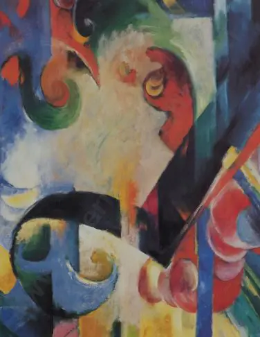 MARC, Franz (1880-1916) - Broken Forms, 1914 Image 1++