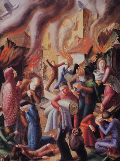 WHITE, Lois (1901-1984) - Civilised, 1942 Image 1++