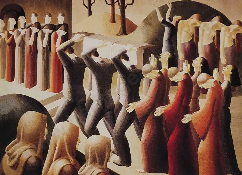 WHITE, Lois (1901-1984) - Funeral March, 1936 Image 1++