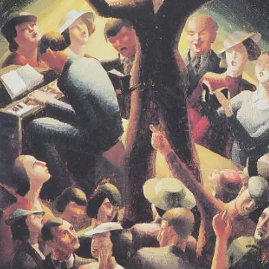 WHITE, Lois (1901-1984) - Street Mission, c.1934