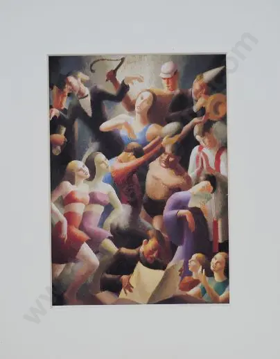 WHITE, Lois (1901-1984) - On the Air, c.1935 Image 1++